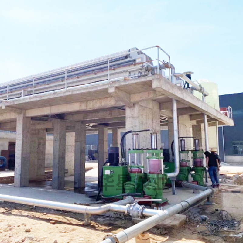 壓濾機節(jié)能進料泵，液壓陶瓷柱塞泥漿泵