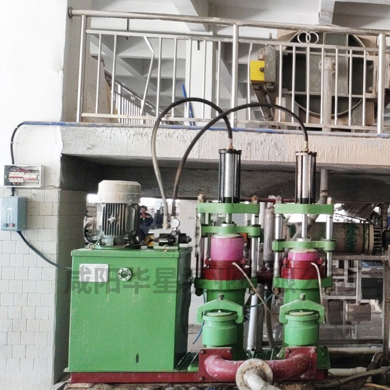 壓濾機節(jié)能進料泵，液壓陶瓷柱塞泥漿泵