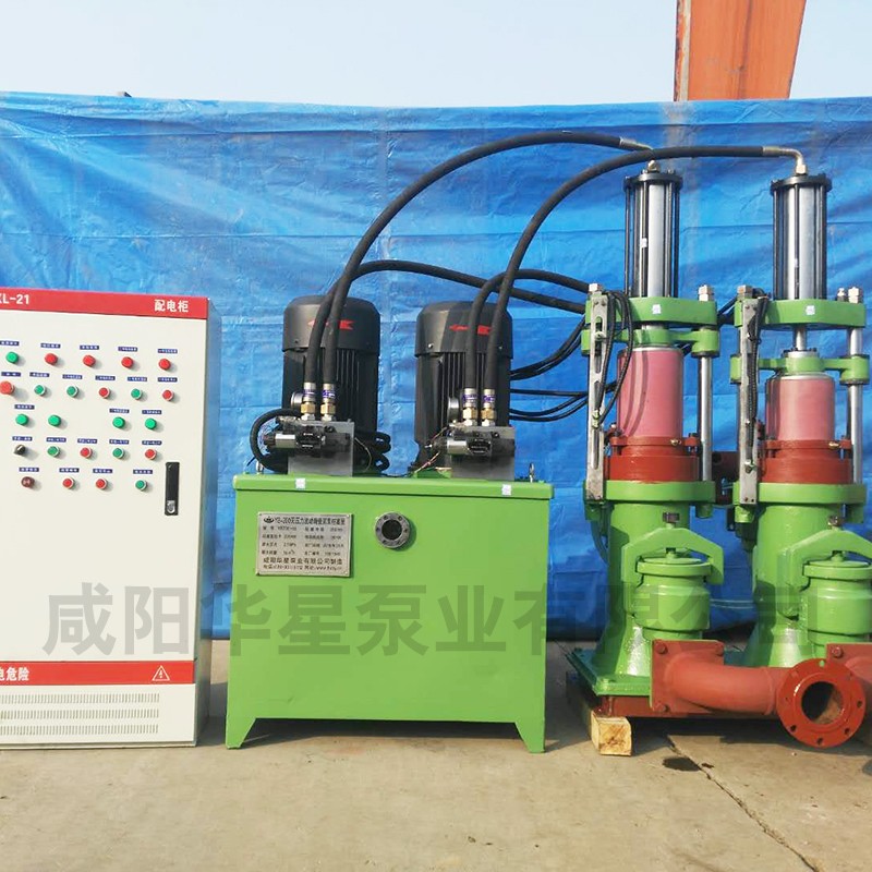 壓濾機節(jié)能進料泵，液壓陶瓷柱塞泥漿泵