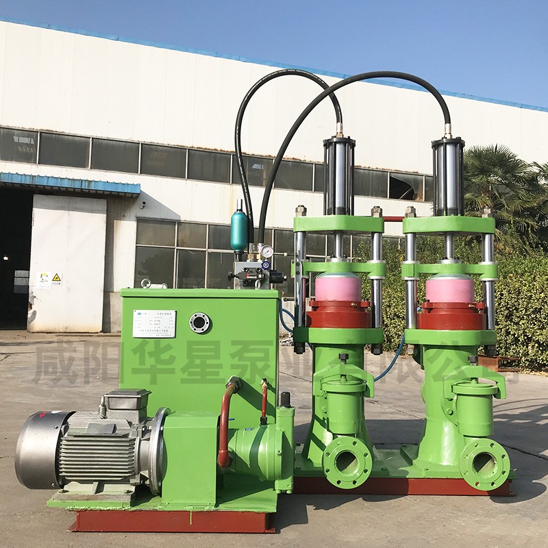 壓濾機節(jié)能進料泵，液壓陶瓷柱塞泥漿泵